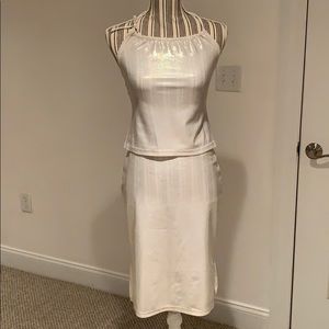 Tank top and skirt outfit